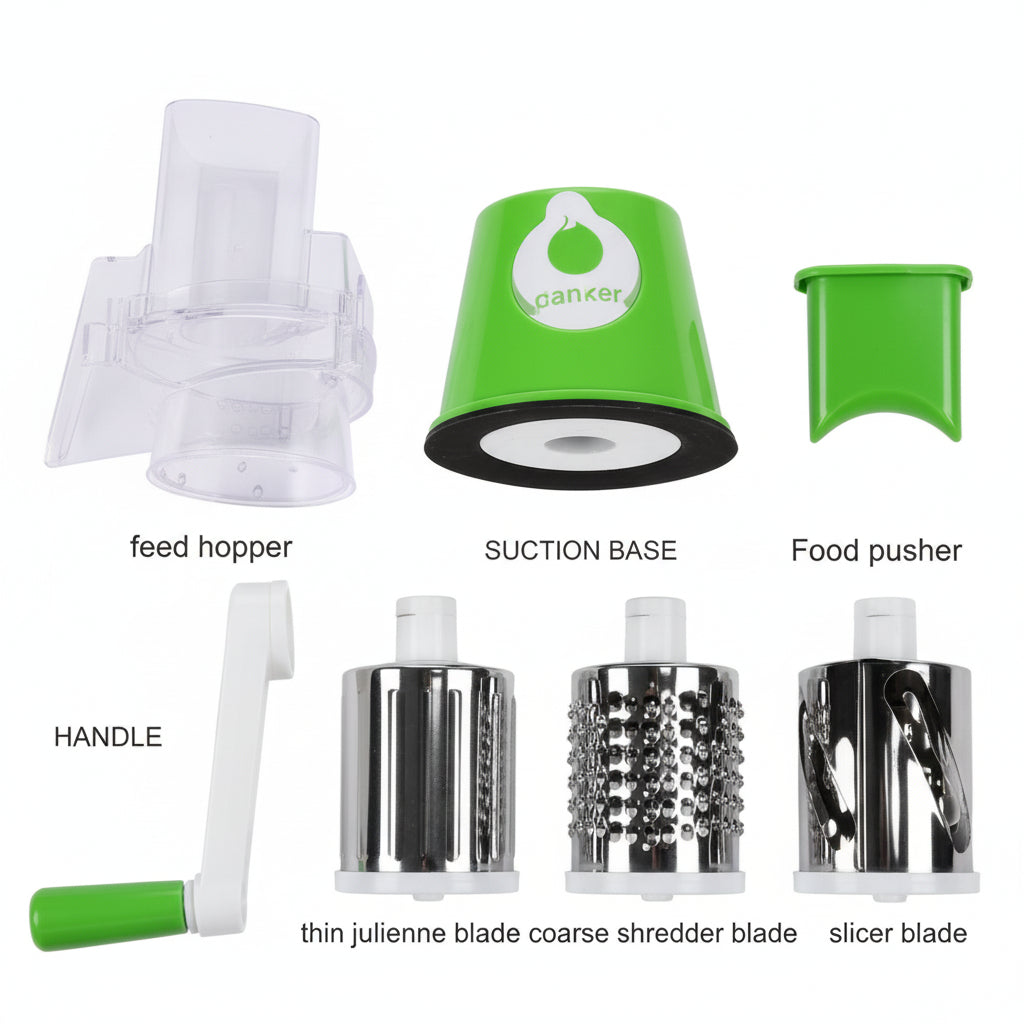 Table Top Drum Grater