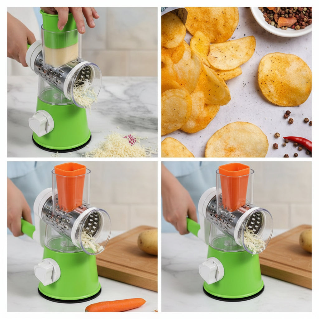 Table Top Drum Grater