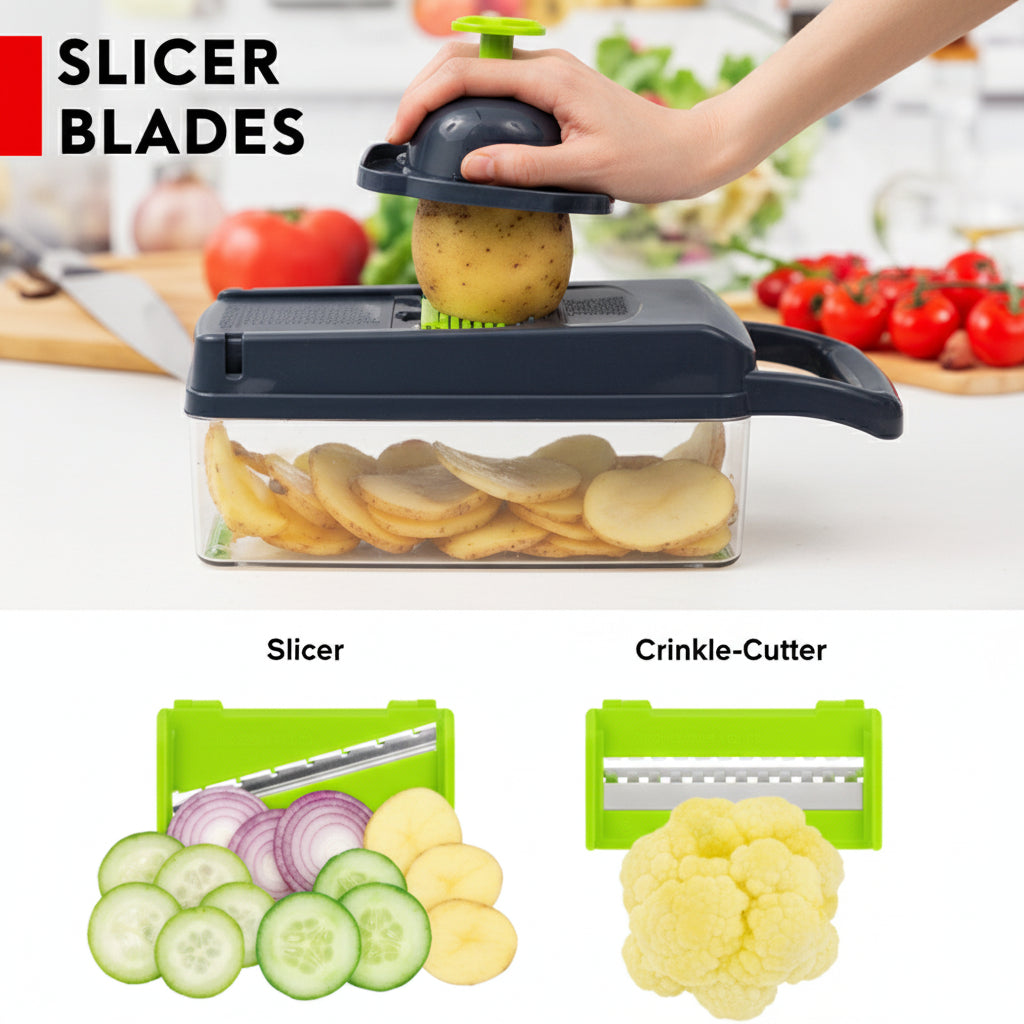 Vegetable Cutter Chopper and Slicer